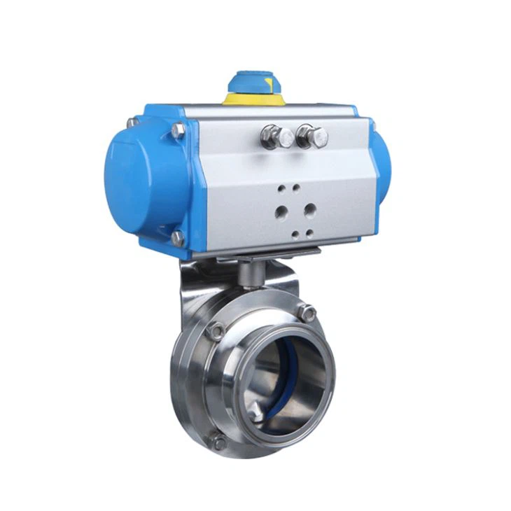 Tri-Clover Control Valve (Pneumatic / Electric Actuated)